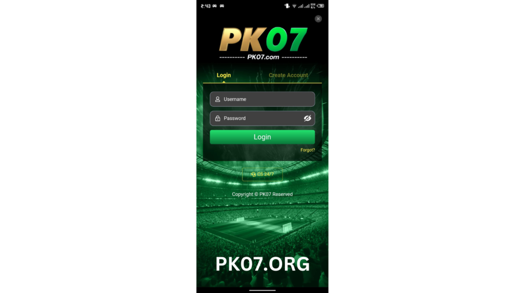 pk07 Friendly Interface